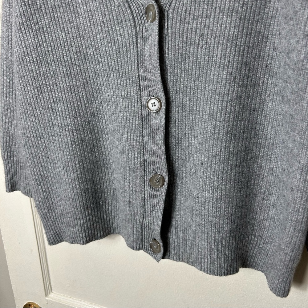 Jenni Kayne gray cocoon 100% cashmere cardigan womens S sweater - Picture 4 of 9